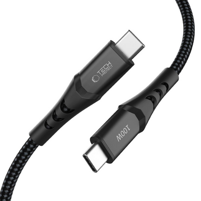 Cavo Dati e Ricarica USB-C - USB-C Tech-Protect UB11T Ultraboost, 100W, 2m, Nero