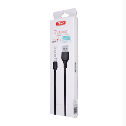 Cavo Dati e Ricarica USB-A - microUSB XO Design NB103, 18W, 1m, Bianco
