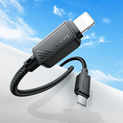 Cavo Dati e Ricarica USB-C - Lightning HOCO X113, 27W, 1m, Nero
