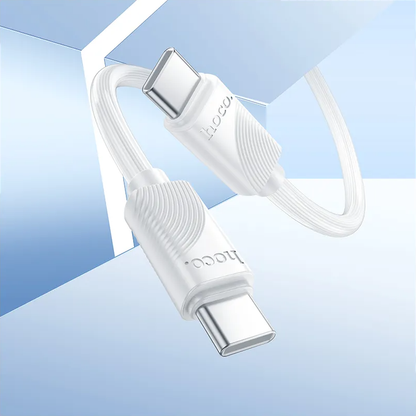 Cavo Dati e Ricarica USB-C - USB-C HOCO X114, 60W, 1m, Bianco