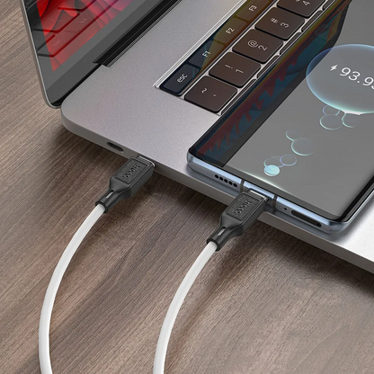 Cavo Dati e Ricarica USB-C - USB-C HOCO X90, 60W, 1m, Bianco