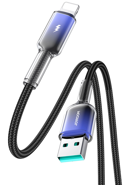 Cavo Dati e Ricarica USB-A - Lightning Joyroom S-A42, 18W, 1,2m, Nero