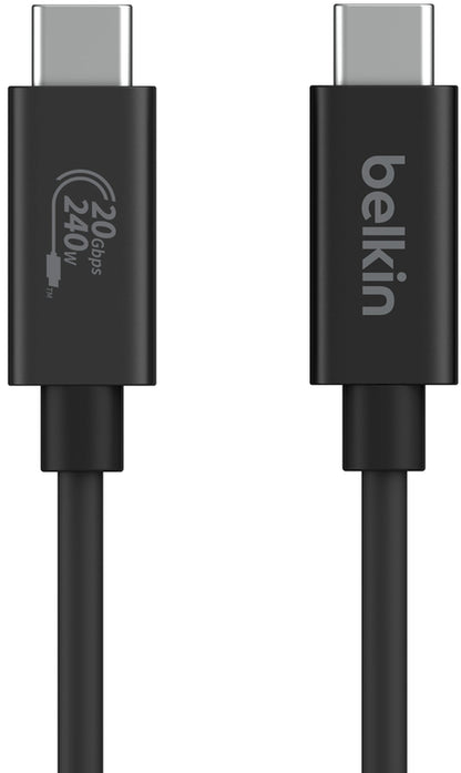Cavo Dati e Ricarica USB-C - USB-C Belkin Connect, 240W, 2m, Nero INZ004bt2MBK