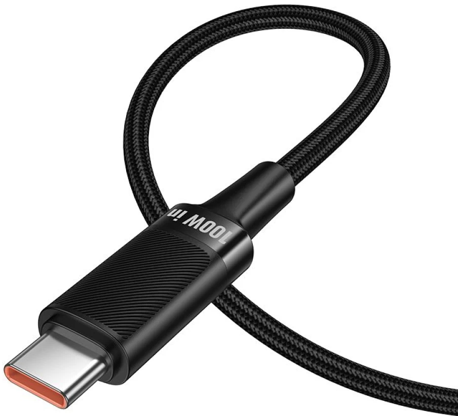 Cavo Dati e Ricarica USB-C - USB-C HOCO U153 Extreme, 100W, 1,2m, Nero