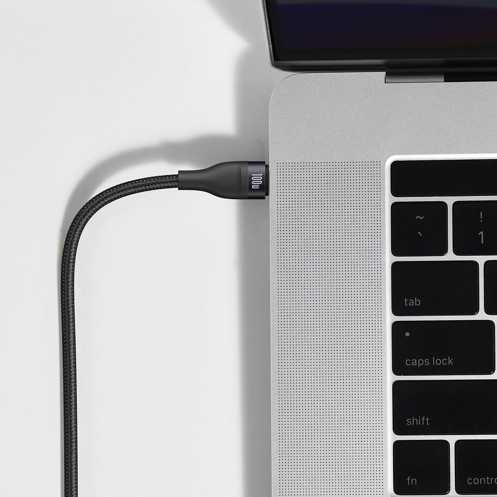 Cavo Dati e Ricarica USB-C - Lightning / USB-C Baseus Flash Series 2in1, 100W, 1.2m, Nero CA1T2-F01