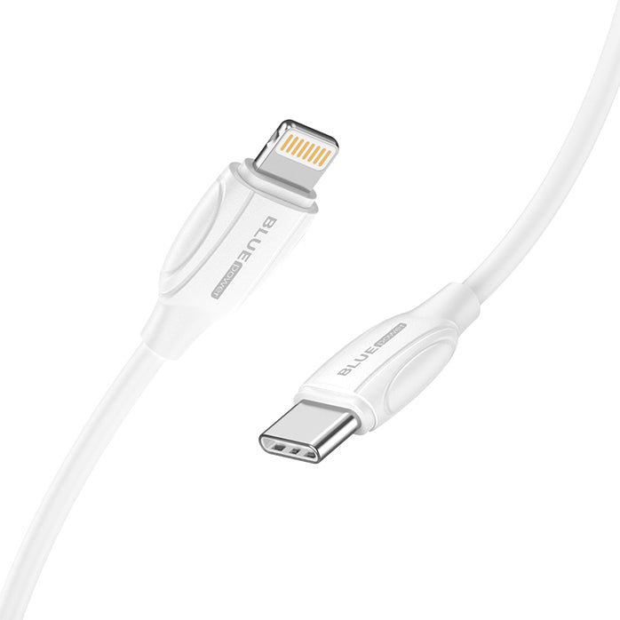 Cavo dati e ricarica USB-C - Lightning BLU Power B2BX19, 18W, 2 m, bianco