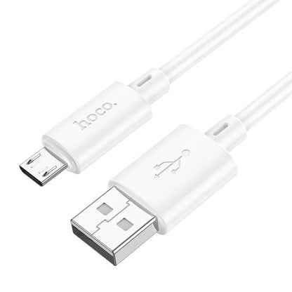 HOCO X88 Cavo dati e ricarica USB-A - microUSB, 18W, 1m, bianco 