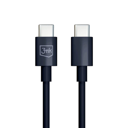 Cavo dati e ricarica USB-C - USB-C 3MK Hyper, 100W, 1,2 m, nero 