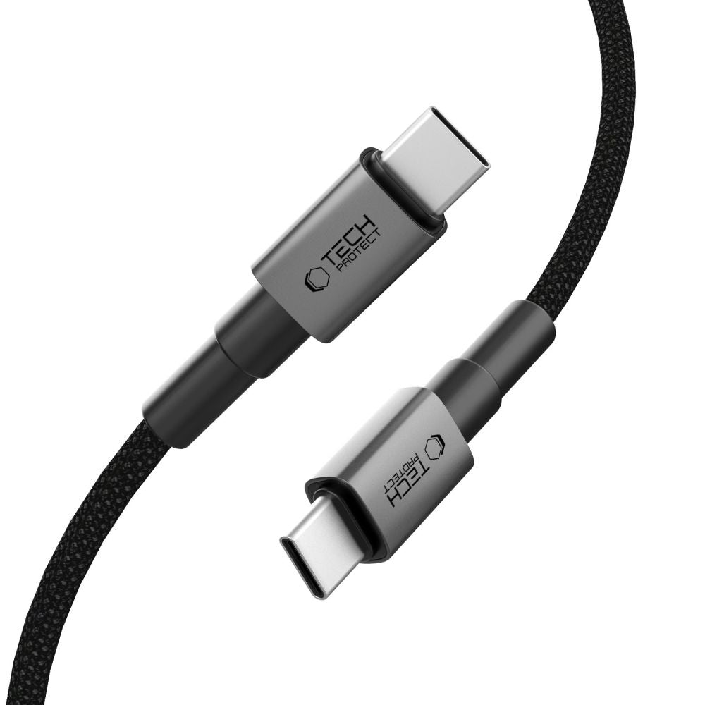 Cavo Dati e Ricarica USB-C - USB-C Tech-Protect Ultraboost DNA, 60W, 0.5m, Grigio