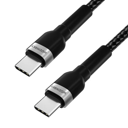 Cavo Dati e Ricarica USB-C - USB-C WZK WNBCC1, 65W, 1m, Nero