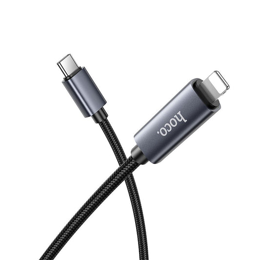Cavo Dati e Ricarica USB-C - Lightning HOCO Display X112, 27W, 1m, Nero