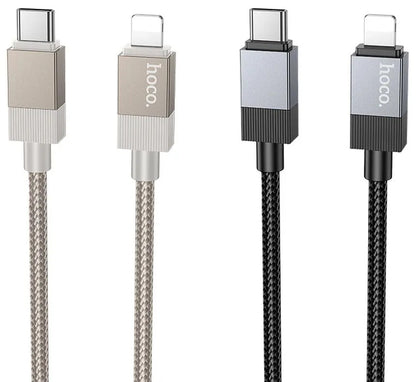 Cavo Dati e Ricarica USB-C - Lightning HOCO X110, 27W, 1m, Nero