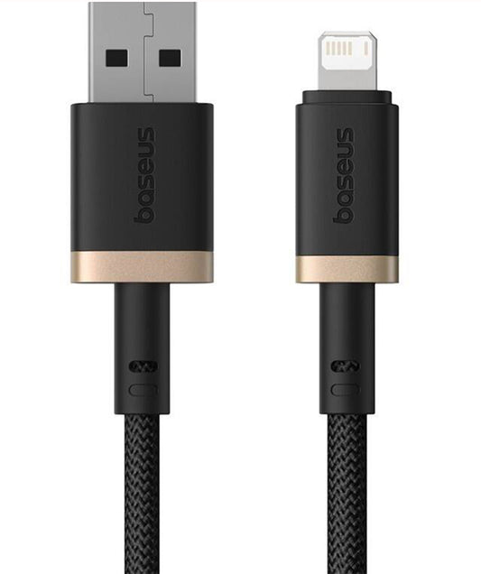Cavo Dati e Ricarica USB-A - Lightning Baseus Dura Series, 18W, 2m, Oro P10377801U01-02