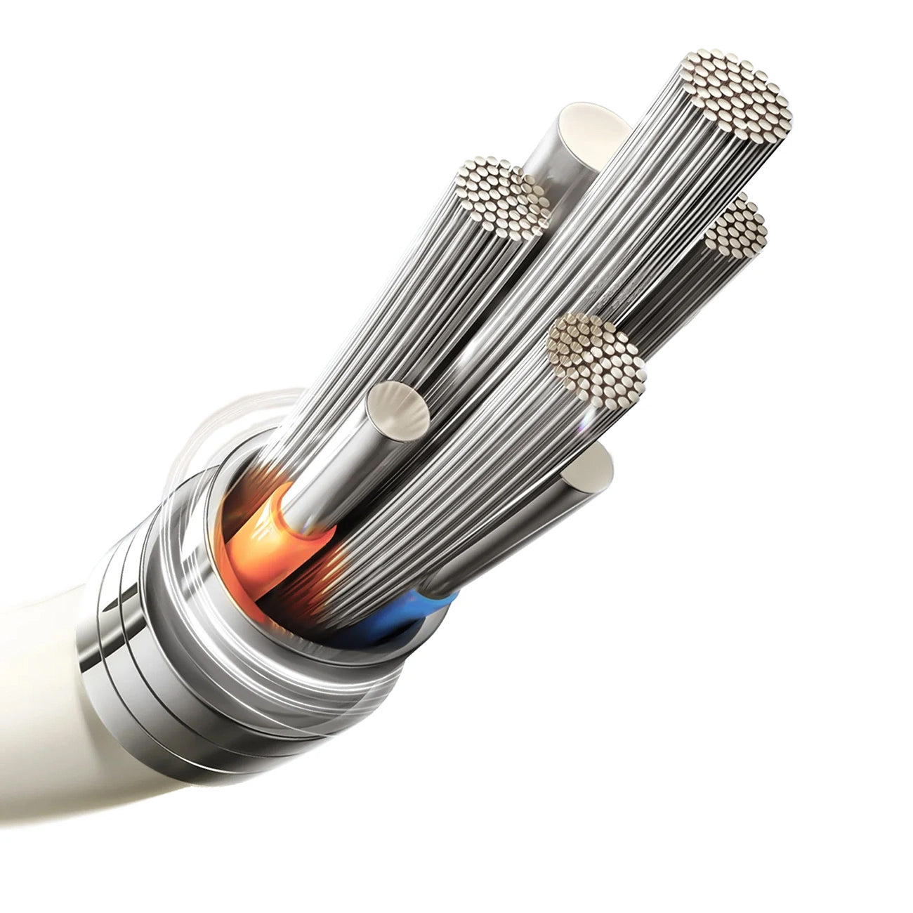 Cavo Dati e Ricarica USB-C - Lightning Joyroom S-A53, 30W, 2m, Beige
