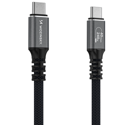 Cavo Dati e Ricarica USB-C - USB-C WZK WPS-UY42S, 240W, 2m, Nero