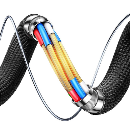 Cavo Dati e Ricarica USB-A - Lightning Joyroom S-A60 StarTalk, 18W, 1.2m, Nero