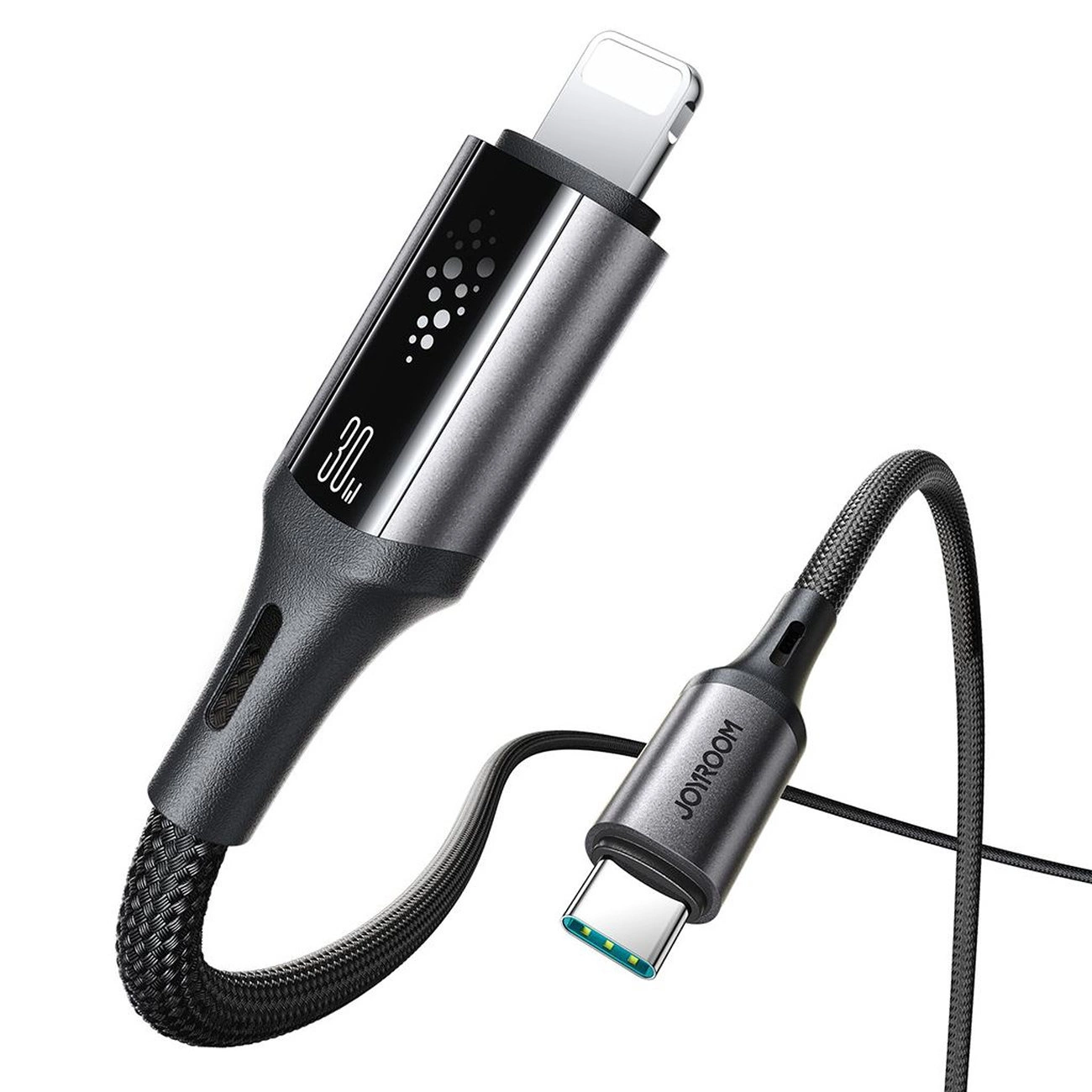 Cavo Dati e Ricarica USB-C - Lightning Joyroom S-A60 StarTalk, 30W, 1.2m, Nero