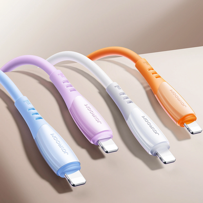 Cavo Dati e Ricarica USB-C - Lightning Joyroom S-A59 Vibrant, 30W, 1.2m, Arancione