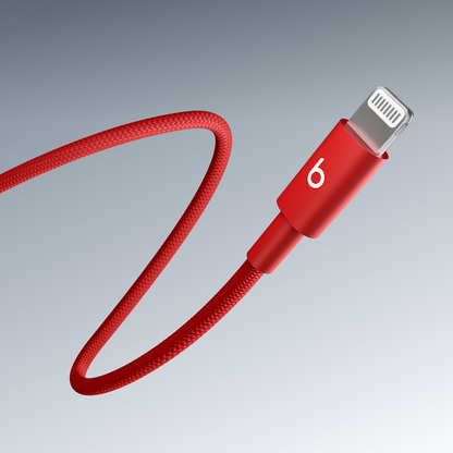Cavo Dati e Ricarica USB-C - Lightning Beats, 1.5m, Rosso MFEH4ZM/A
