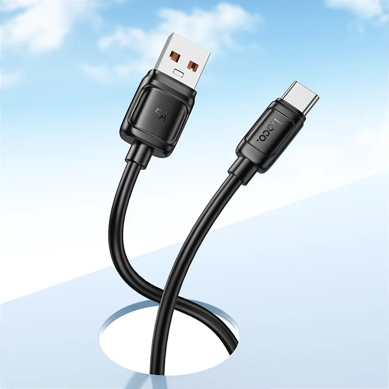 Cavo Dati e Ricarica USB-A - USB-C HOCO X115, 100W, 1m, Nero