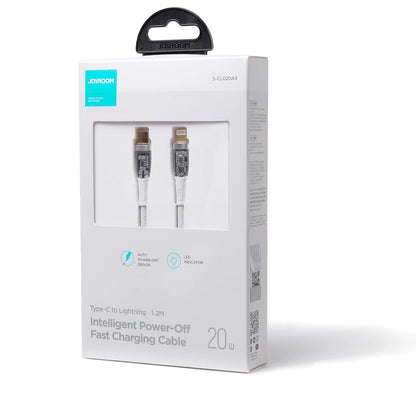 Cavo Dati e Ricarica USB-C - Lightning Joyroom S-CL020A3, 20W, 1,2m, Bianco