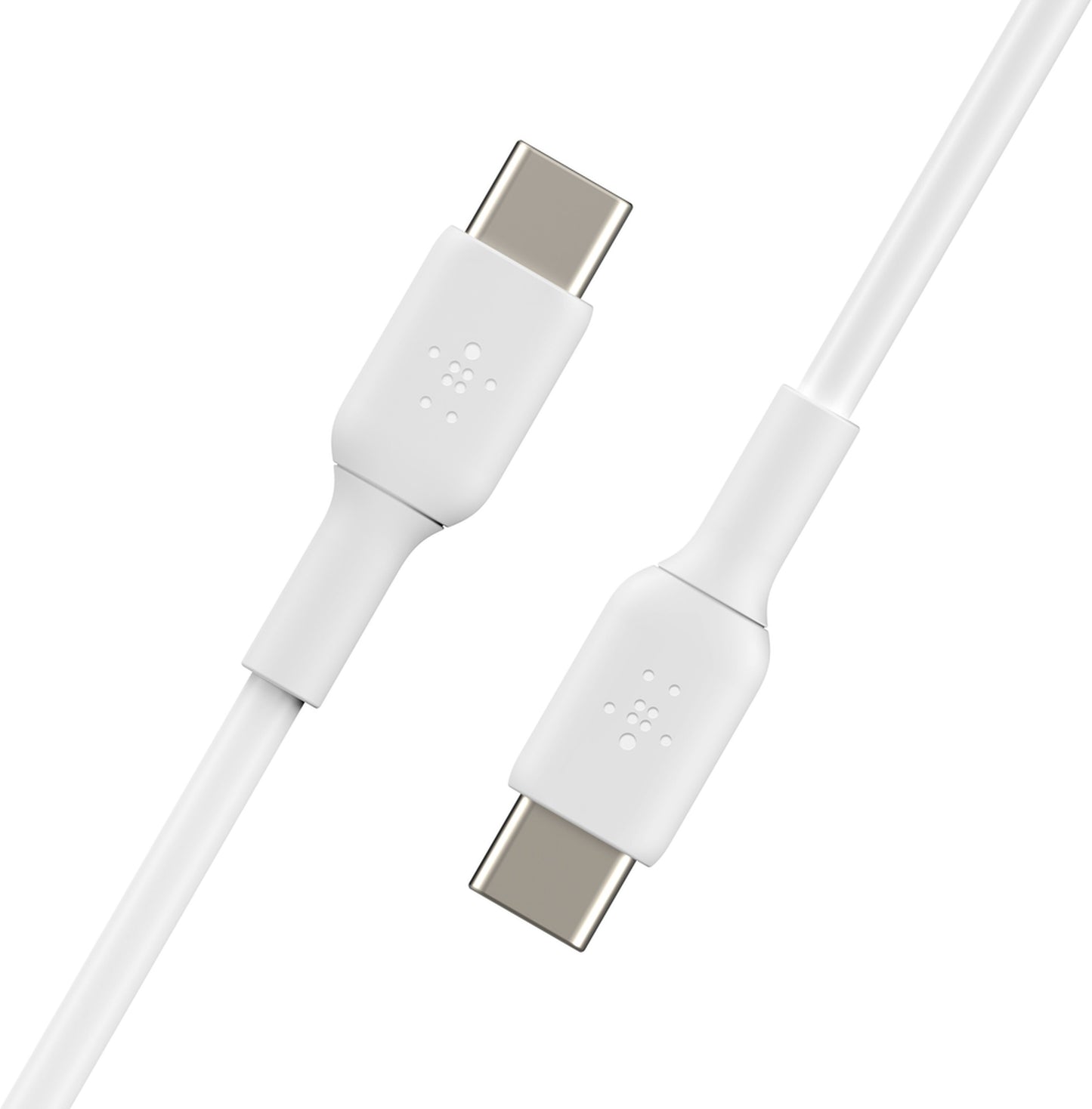 Cavo Dati e Ricarica USB-C - USB-C Belkin BoostCharge, 60W, 1m, Set 2 pezzi, Bianco CAB003bt1MWH2PK