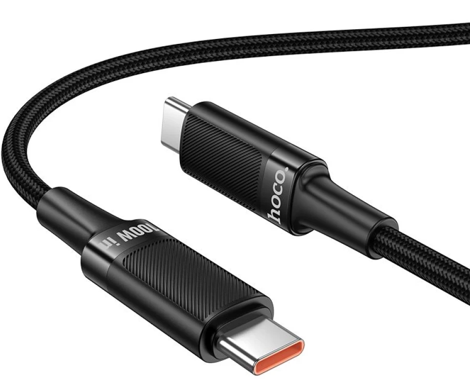 Cavo Dati e Ricarica USB-C - USB-C HOCO U153 Extreme, 100W, 1,2m, Nero
