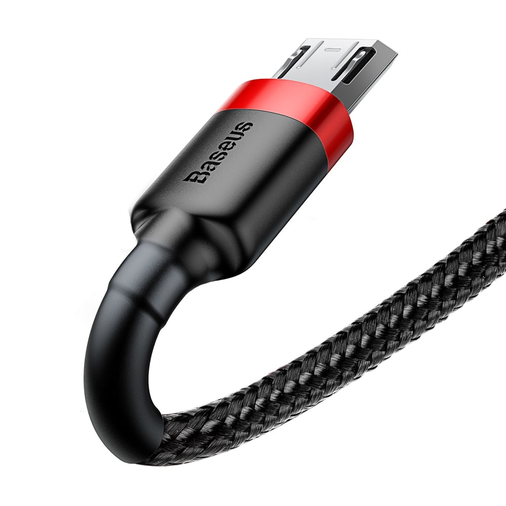 Cavo dati e ricarica USB-A - microUSB Baseus Cafule, 18W, 1m, rosso CAMKLF-B91