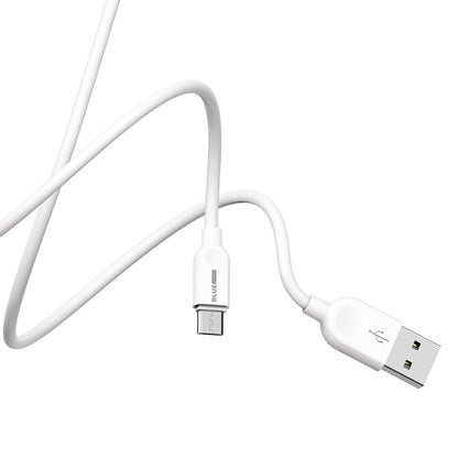 Cavo dati e ricarica da USB-A a microUSB BLUE Power BM2BX14 LinkJet, 18W, 2m, bianco