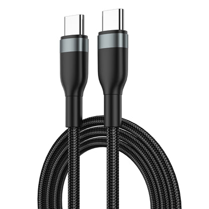 Cavo dati e ricarica USB-C - USB-C WiWu Wi-C017, 100W, 1,2 m, nero 