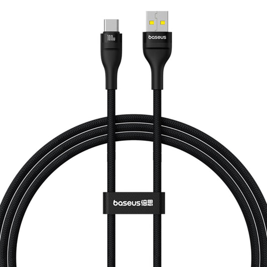 Cavo Dati e Ricarica USB-A - USB-C Baseus Flash Series II, 100W, 1m, Nero P10311804111-00