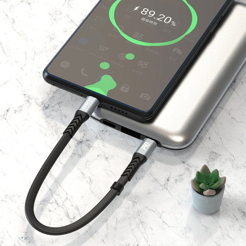 Cavo Dati e Ricarica USB-C - USB-C Dudao L10C, 100W, 0.23m, Nero