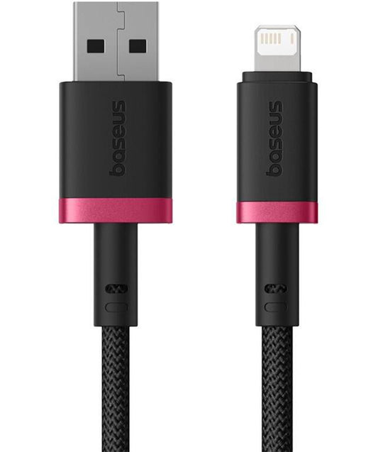 Cavo Dati e Ricarica USB-A - Lightning Baseus Dura Series, 18W, 2m, Rosso P10377801U01-03