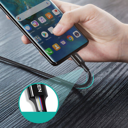 Cavo Dati e Ricarica USB-C - USB-C UGREEN US300, 100W, 2m, Bianco