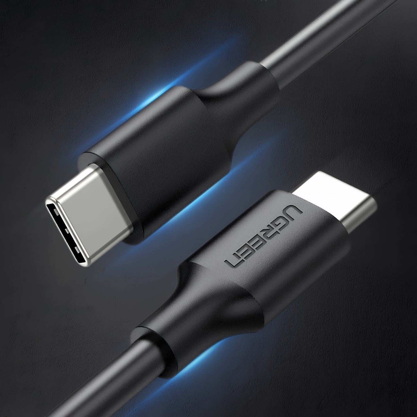 Cavo Dati e Ricarica USB-C - USB-C UGREEN US286, 60W, 3m, Nero