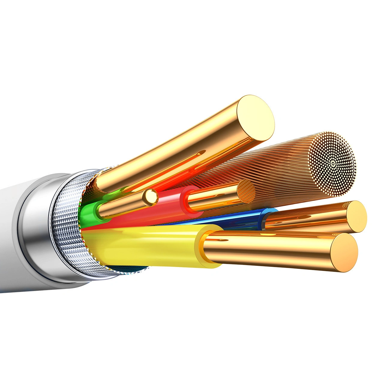 Cavo Dati e Ricarica USB-C - USB-C Joyroom S-A59 Vibrant, 60W, 1.2m, Bianco