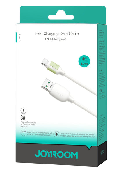 Cavo Dati e Ricarica USB-A - USB-C Joyroom S-A53, 18W, 1.2m, Beige
