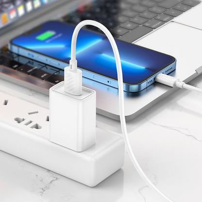 Cavo Dati e Ricarica USB-A - Lightning HOCO X88, 18W, 2m, Bianco