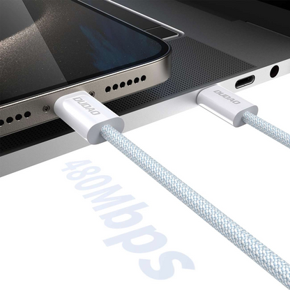 Cavo Dati e Ricarica USB-C - USB-C Dudao L6C, 30W, 2m, Blu
