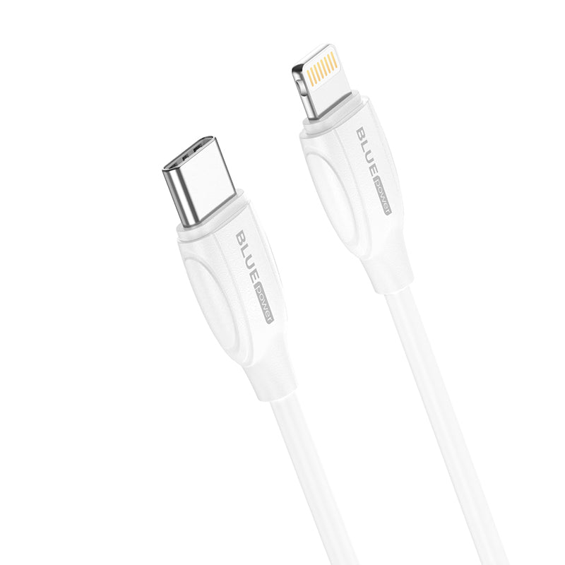 Cavo dati e ricarica USB-C - Lightning BLU Power B2BX19, 18W, 2 m, bianco