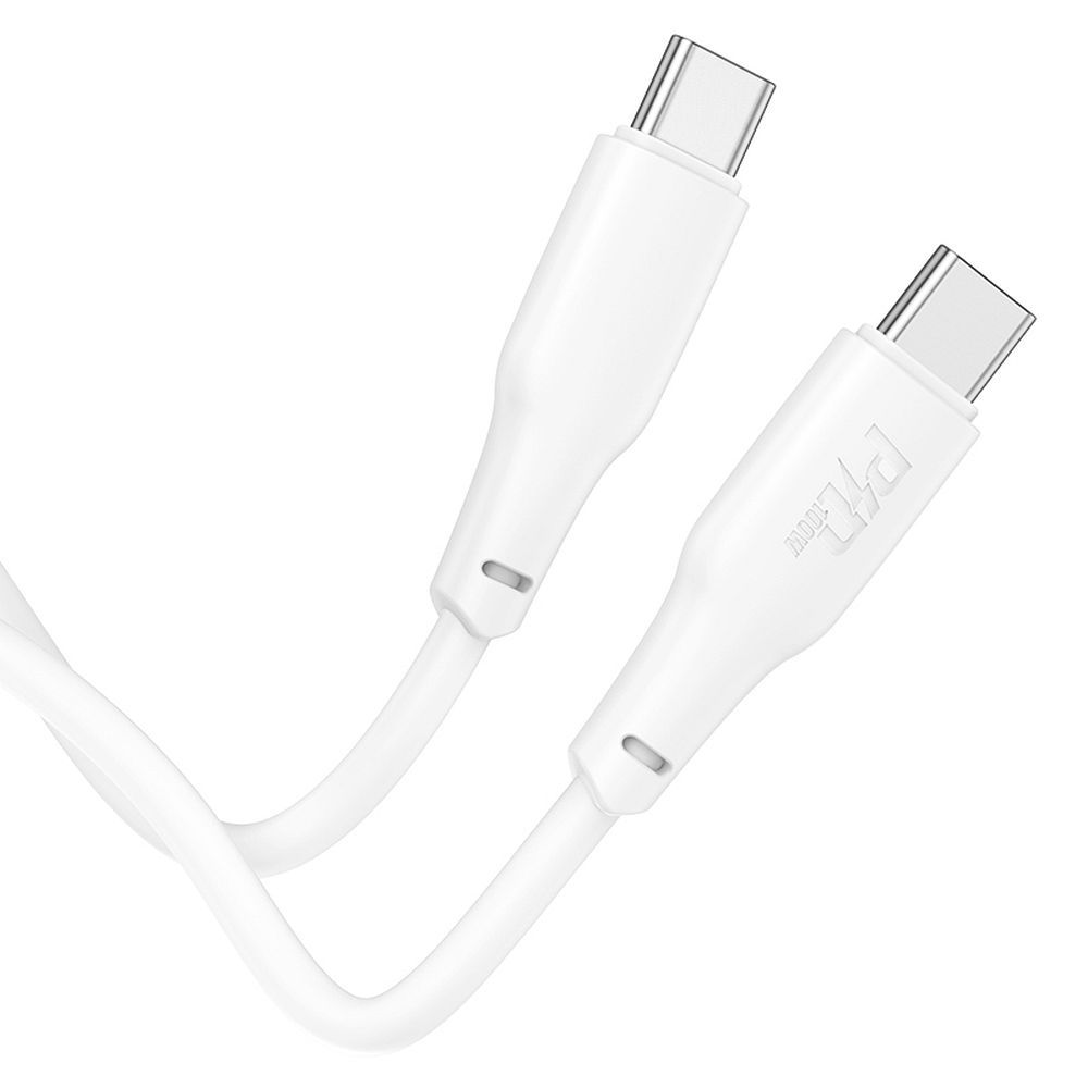 Cavo dati e ricarica USB-C - USB-C HOCO X93 USB-C, 100W, 2m, bianco 