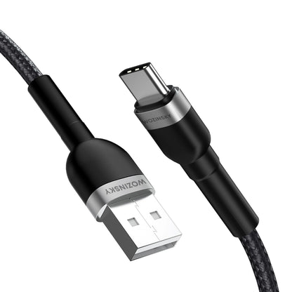 Cavo Dati e Ricarica USB-A - USB-C WZK WNBAC1, 20W, 1m, Nero
