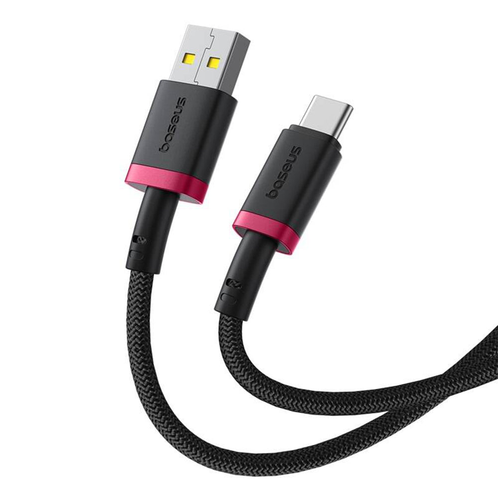 Cavo Dati e Ricarica USB-A - USB-C Baseus Dura Series, 60W, 2m, Rosso P10377802U01-03