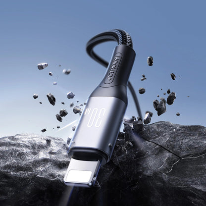 Cavo Dati e Ricarica USB-C - Lightning Joyroom S-A28 Flash, 30W, 1m, Nero
