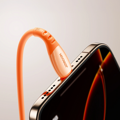 Cavo Dati e Ricarica USB-C - Lightning Joyroom S-A59 Vibrant, 30W, 1.2m, Arancione