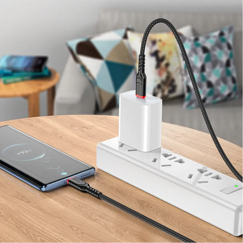 Cavo Dati e Ricarica USB-C - USB-C HOCO X59 Victory, 60W, 3m, Nero