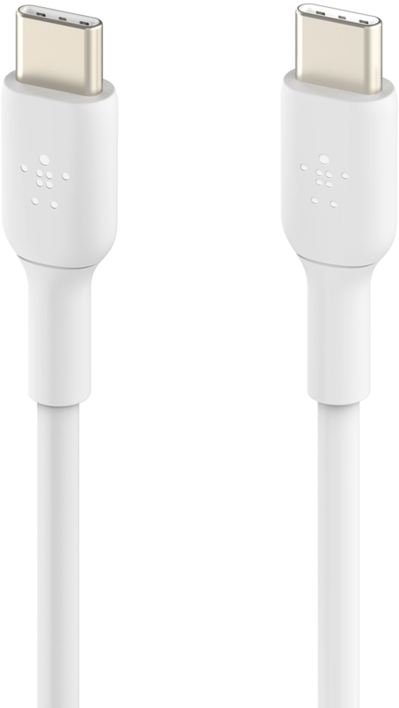 Cavo Dati e Ricarica USB-C - USB-C Belkin BoostCharge, 60W, 1m, Set 2 pezzi, Bianco CAB003bt1MWH2PK