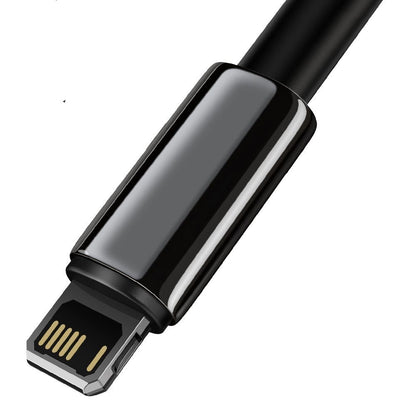 Cavo dati e ricarica USB-A - Lightning Baseus Tungsten Gold, 20W, 1 m, nero CALWJ-01 