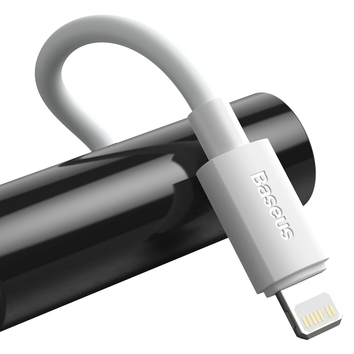 Baseus Simple Wisdom Cavo di ricarica e dati USB-C - Lightning Simple Wisdom, 20W, 1,5 m, Set 2 pezzi, bianco 