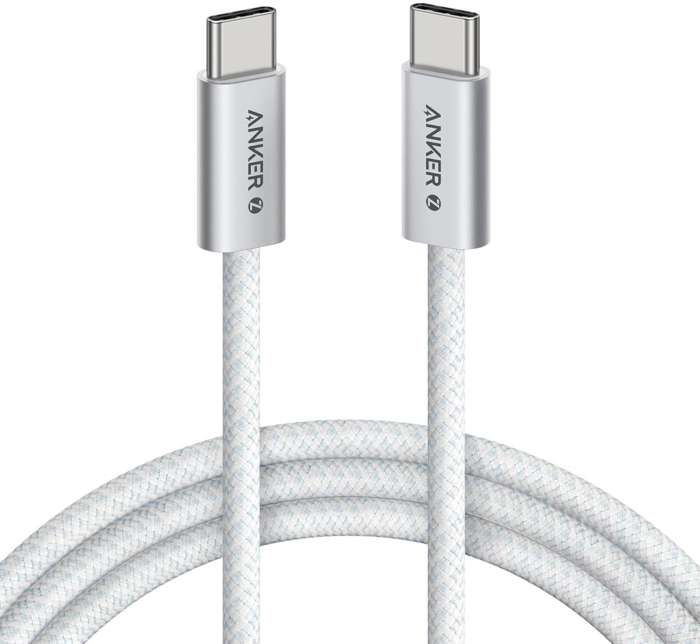 Cavo Dati e Ricarica USB-C - USB-C Anker Zolo, 240W, 1m, Bianco A8060H21